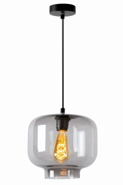 Moderne Hanglampen|Moderne Hanglampen-Lucide Medine Hanglamp Zwart