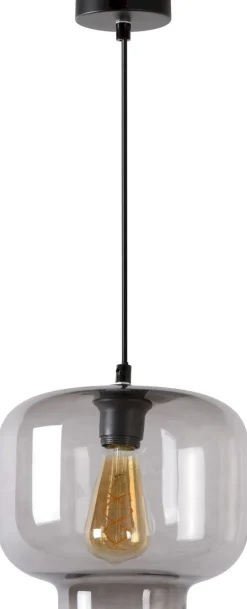 Moderne Hanglampen|Moderne Hanglampen-Lucide Medine Hanglamp Zwart