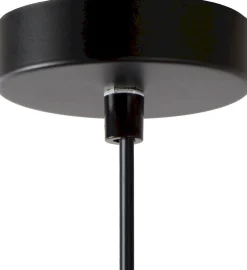 Moderne Hanglampen|Moderne Hanglampen-Lucide Medine Hanglamp Zwart