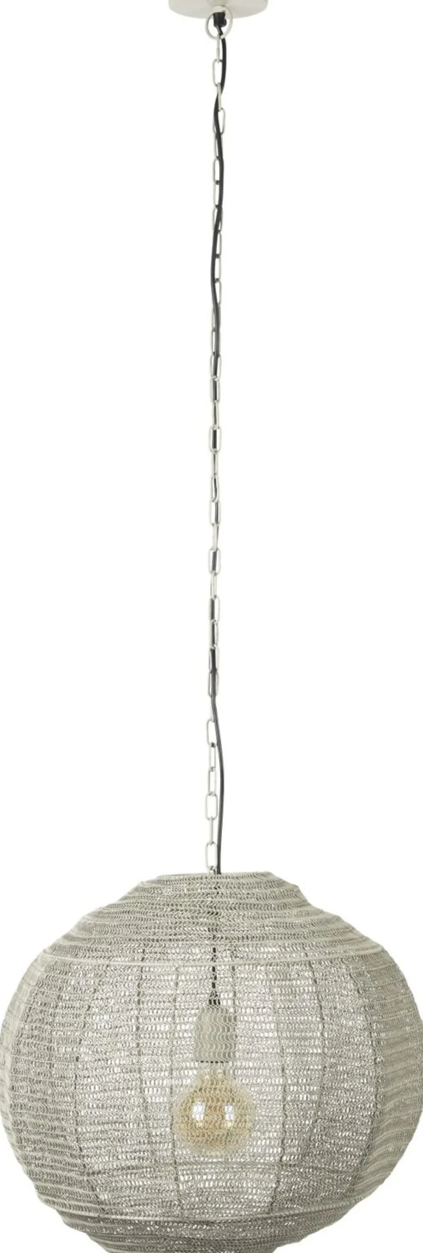 Industriële Hanglampen|Industriële Hanglampen-Dutchbone Meezan M Hanglamp Sand Grey