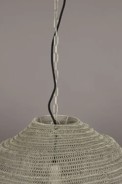 Hanglampen|Hanglampen-Dutchbone Meezan XL Hanglamp Sand Grey