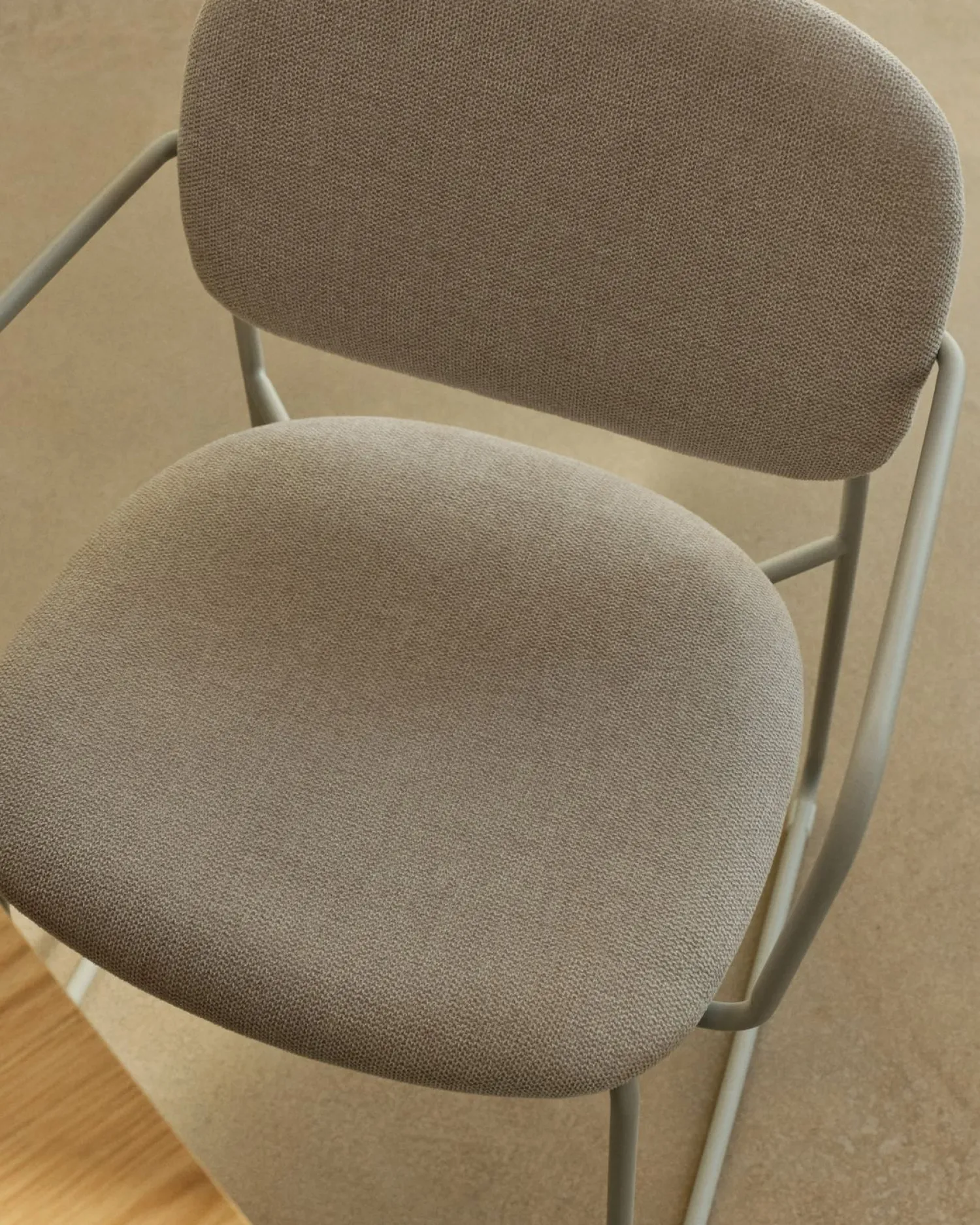 Eetkamerstoelen Met Armleuning-Kave Home Meli Armstoel Beige