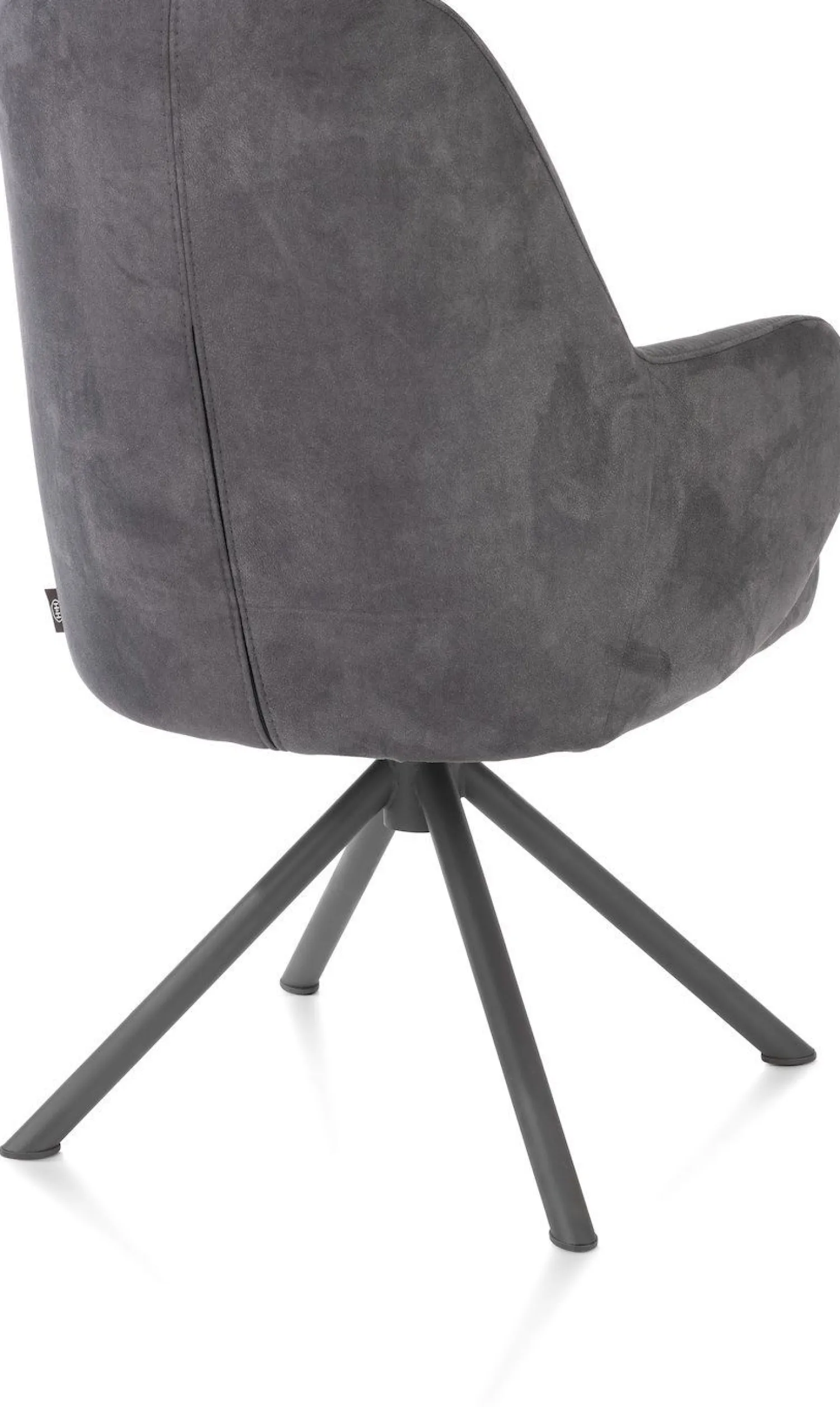 Eetkamerstoelen Met Armleuning-Henders en Hazel Melle Armstoel Antraciet