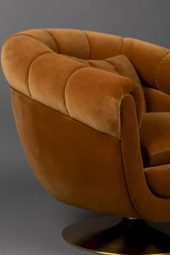 Ronde Fauteuils-Dutchbone Member Fauteuil Whiskey
