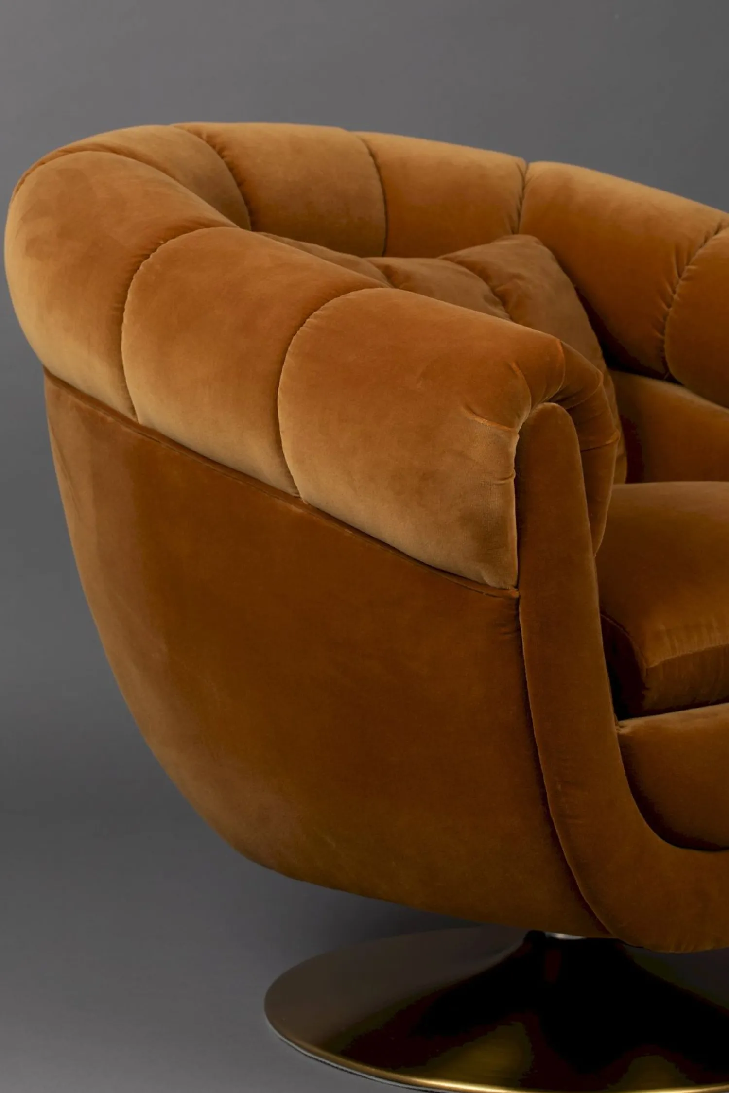 Ronde Fauteuils-Dutchbone Member Fauteuil Whiskey