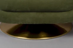 Ronde Fauteuils-Dutchbone Member Fauteuil Olive