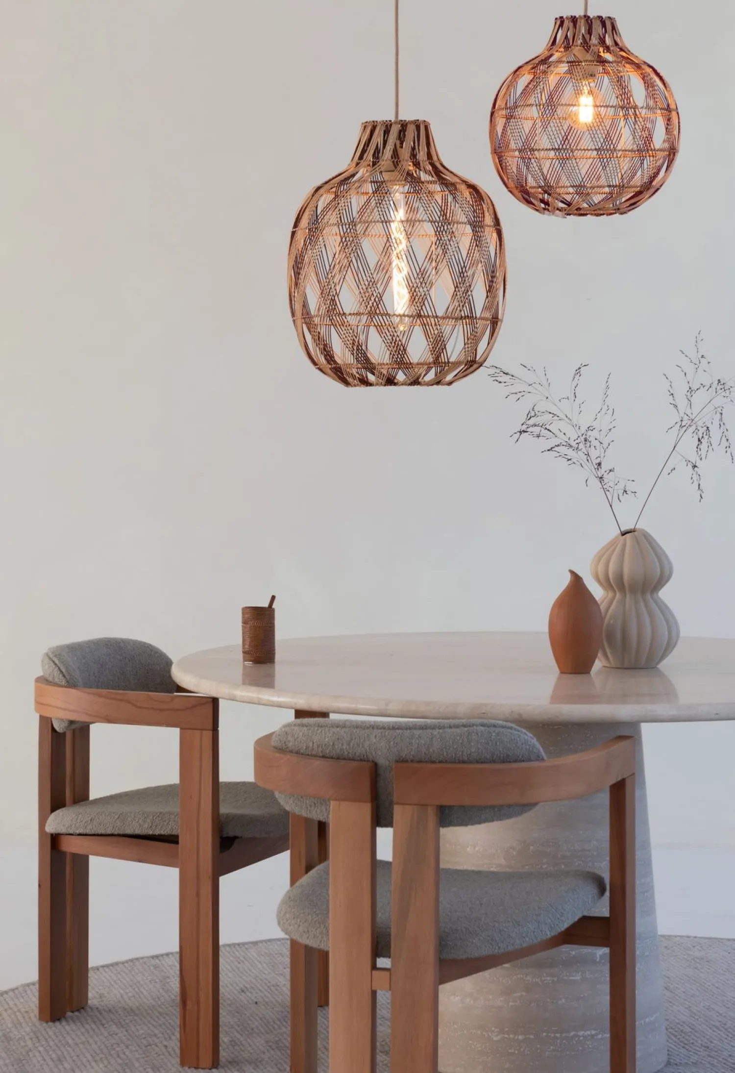 Hanglampen|Hanglampen-Good&Mojo Mendoza Hanglamp Natural, Brown