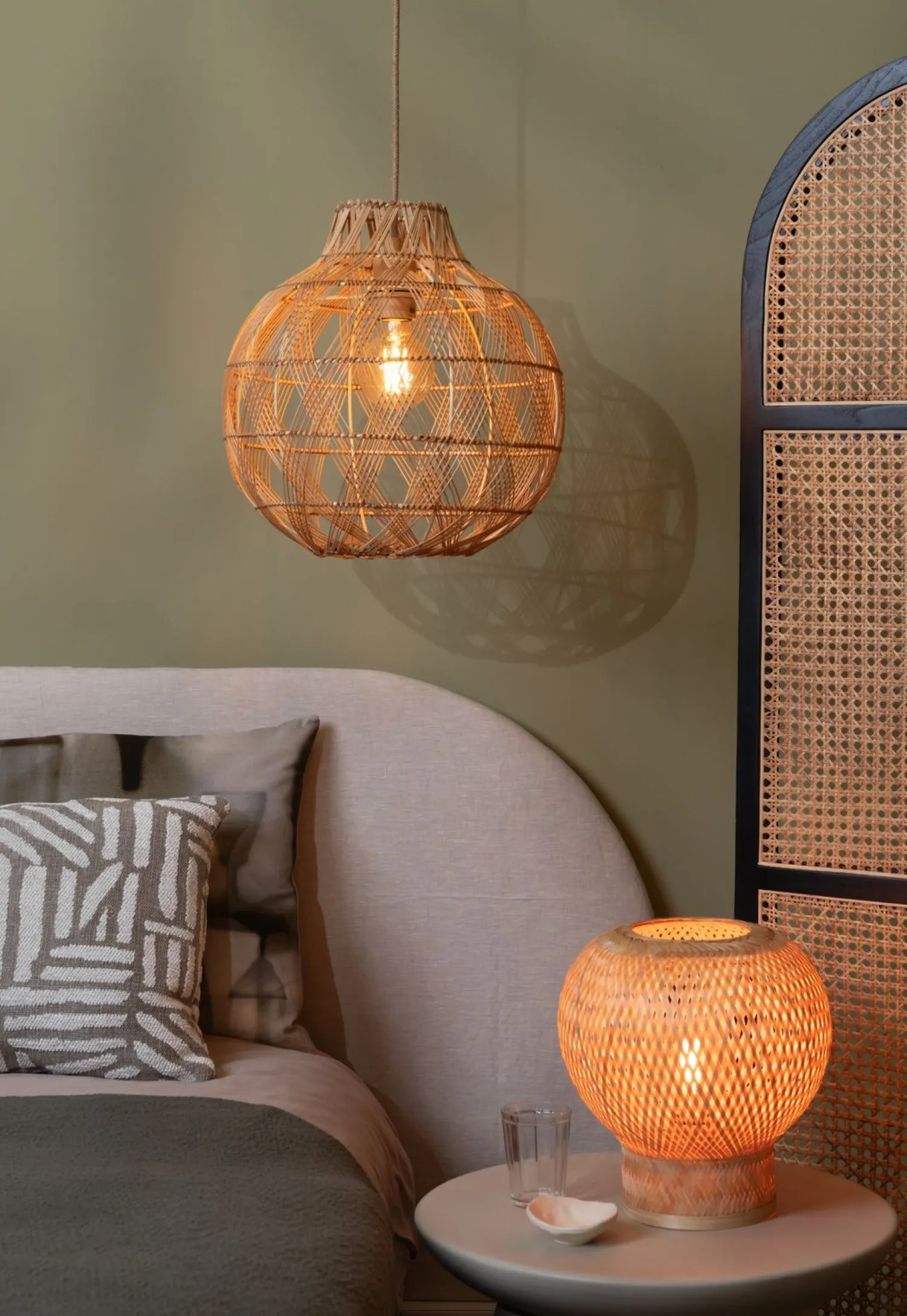 Hanglampen|Hanglampen-Good&Mojo Mendoza Hanglamp Natural, Brown