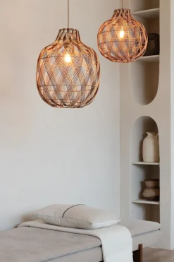 Hanglampen|Hanglampen-Good&Mojo Mendoza Hanglamp Natural, Brown