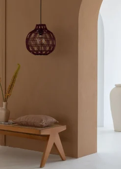 Hanglampen|Hanglampen-Good&Mojo Mendoza Hanglamp Burgundy