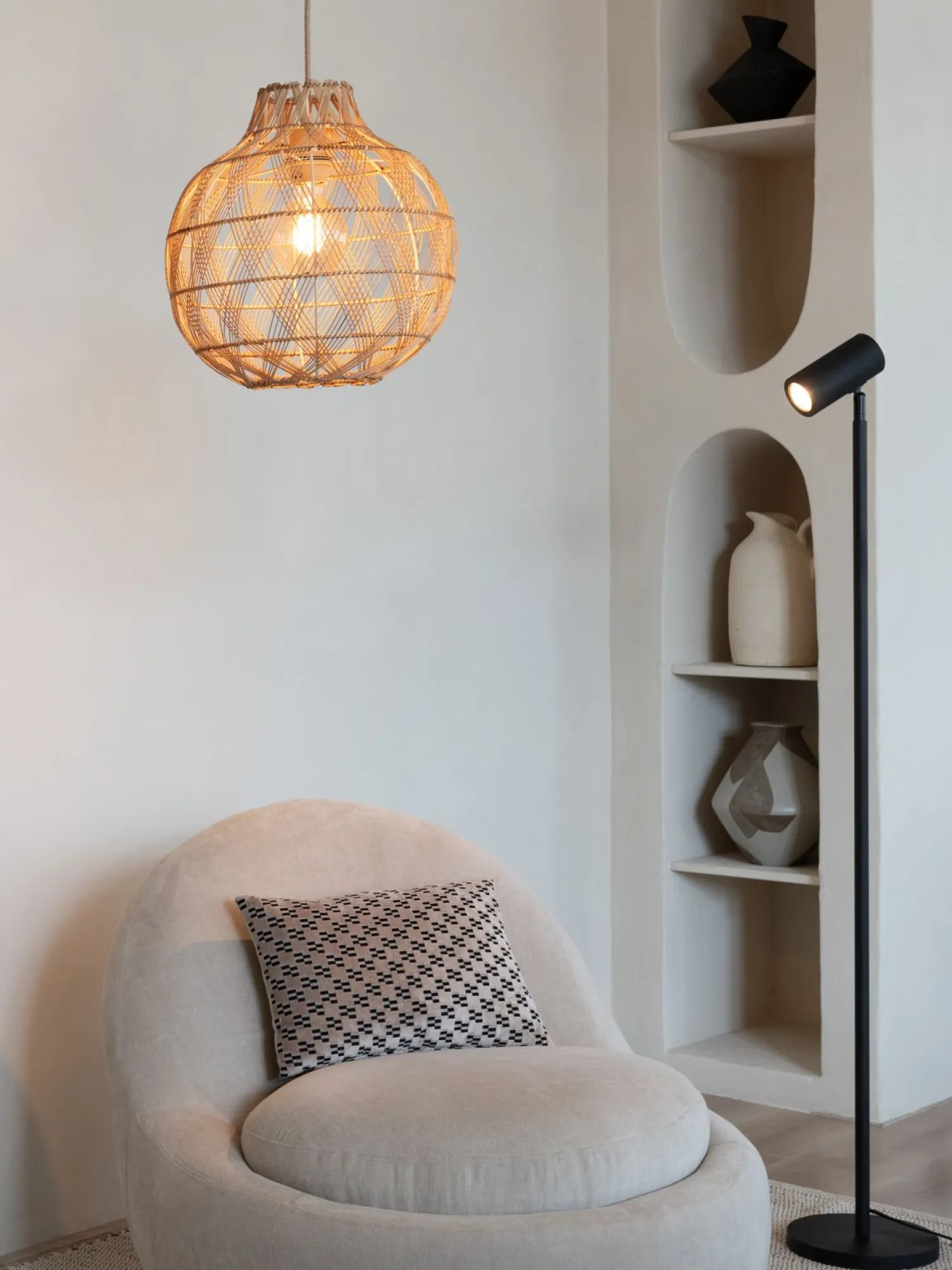 Hanglampen|Hanglampen-Good&Mojo Mendoza Hanglamp Natural