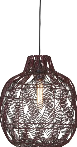 Hanglampen|Hanglampen-Good&Mojo Mendoza Hanglamp Burgundy