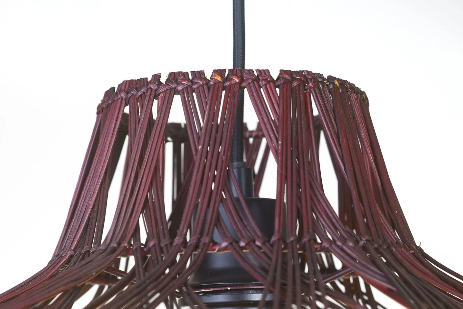 Hanglampen|Hanglampen-Good&Mojo Mendoza Hanglamp Burgundy