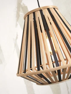 Vloerlampen|Vloerlampen-Good&Mojo Merapi Vloerlamp Black, Natural