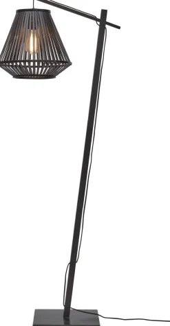Industriële Vloerlampen|Vloerlampen-Good&Mojo Merapi Vloerlamp Black