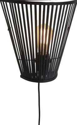 Wandlampen|Wandlampen-Good&Mojo Merapi Wandlamp Black