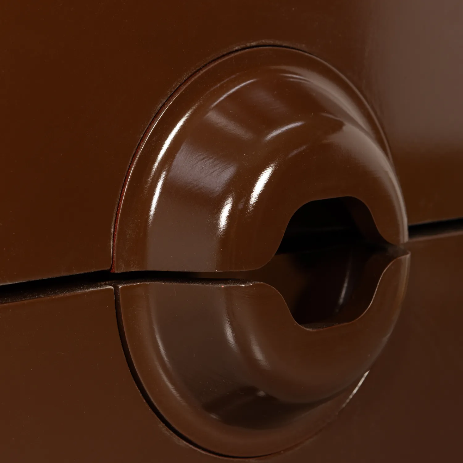 Ladekasten|Ladekasten-WOOOD Merge Hoge Ladekast Brown, Red