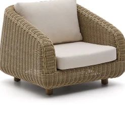 Tuinstoelen-Kave Home Meria Tuinstoel Naturel