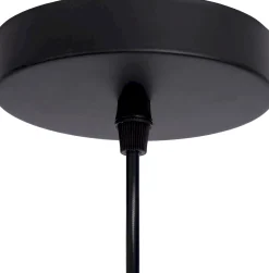 Industriële Hanglampen|Industriële Hanglampen-Lucide Mesh Hanglamp Zwart