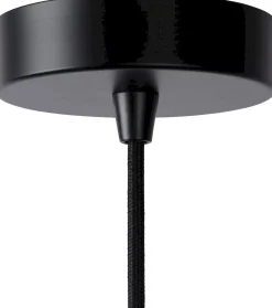 Hanglampen|Hanglampen-Lucide Mesh Ovaal Hanglamp Goud, Zwart