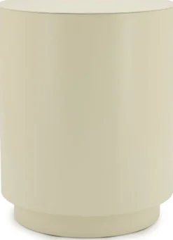 Ronde Bijzettafels-By Boo Mesita Bijzettafel Beige