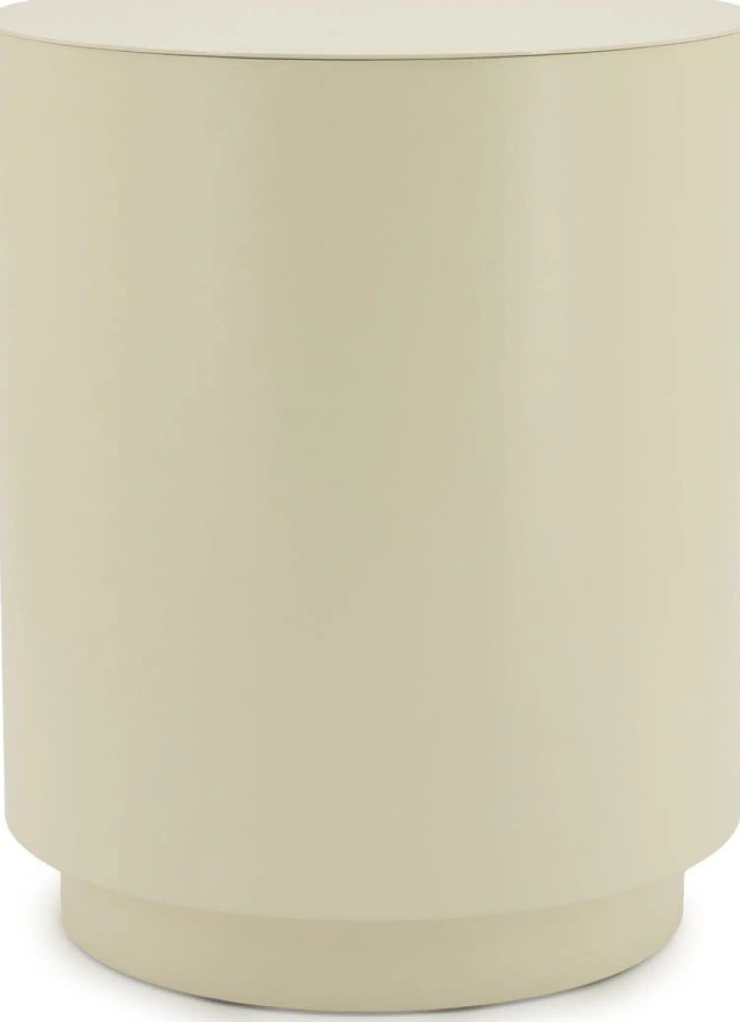 Ronde Bijzettafels-By Boo Mesita Bijzettafel Beige