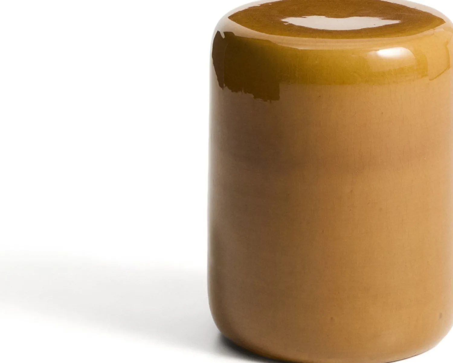 Ronde Bijzettafels-Kave Home Mesquida Bijzettafel Mosterdgeel