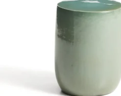 Ronde Bijzettafels-Kave Home Mesquida Bijzettafel Turquoise