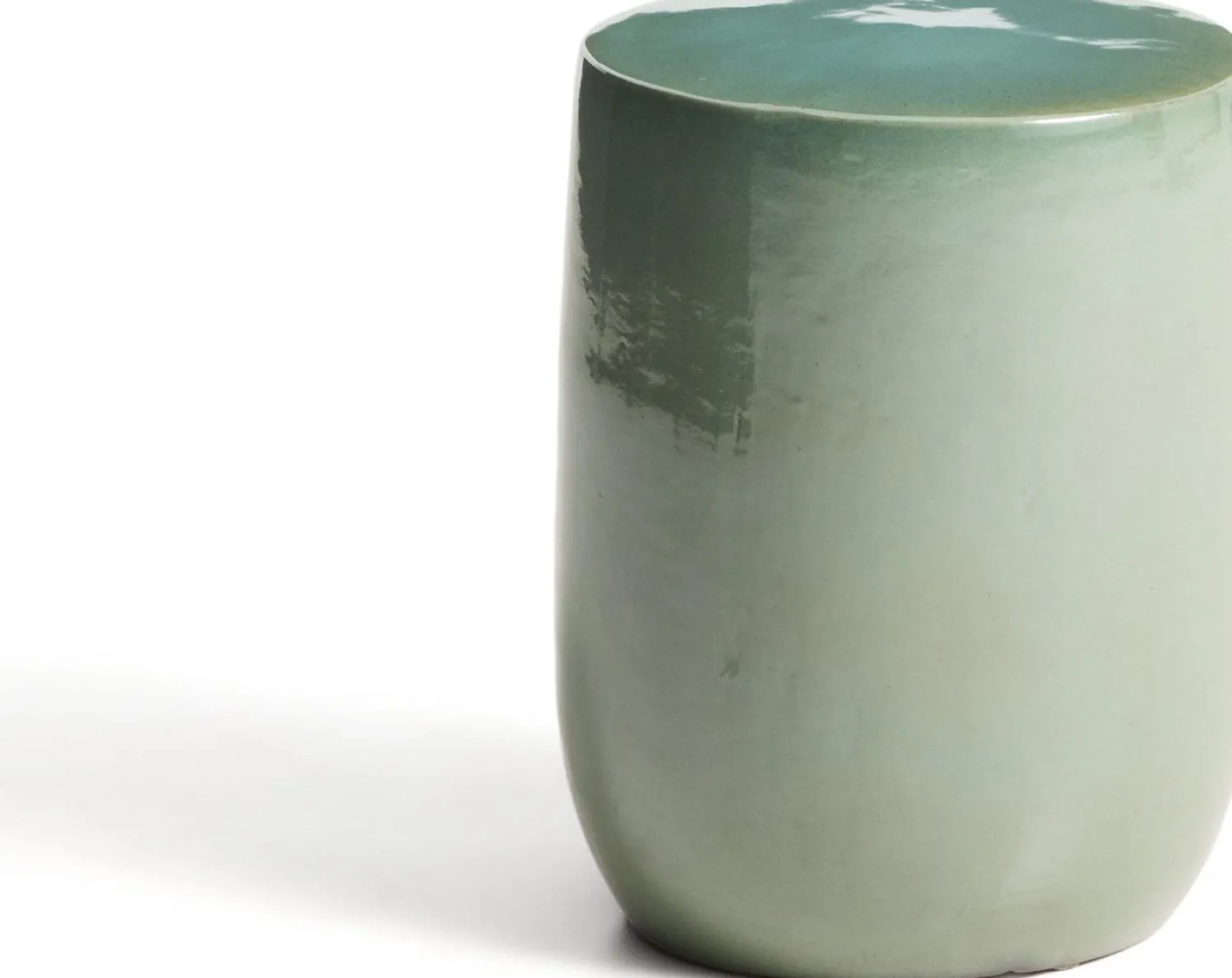 Ronde Bijzettafels-Kave Home Mesquida Bijzettafel Turquoise
