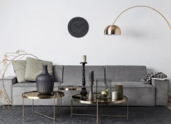 Vloerlampen|Vloerlampen-Zuiver Metal Bow Vloerlamp Copper