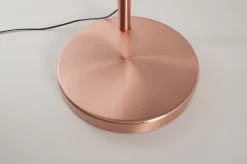 Vloerlampen|Vloerlampen-Zuiver Metal Bow Vloerlamp Copper