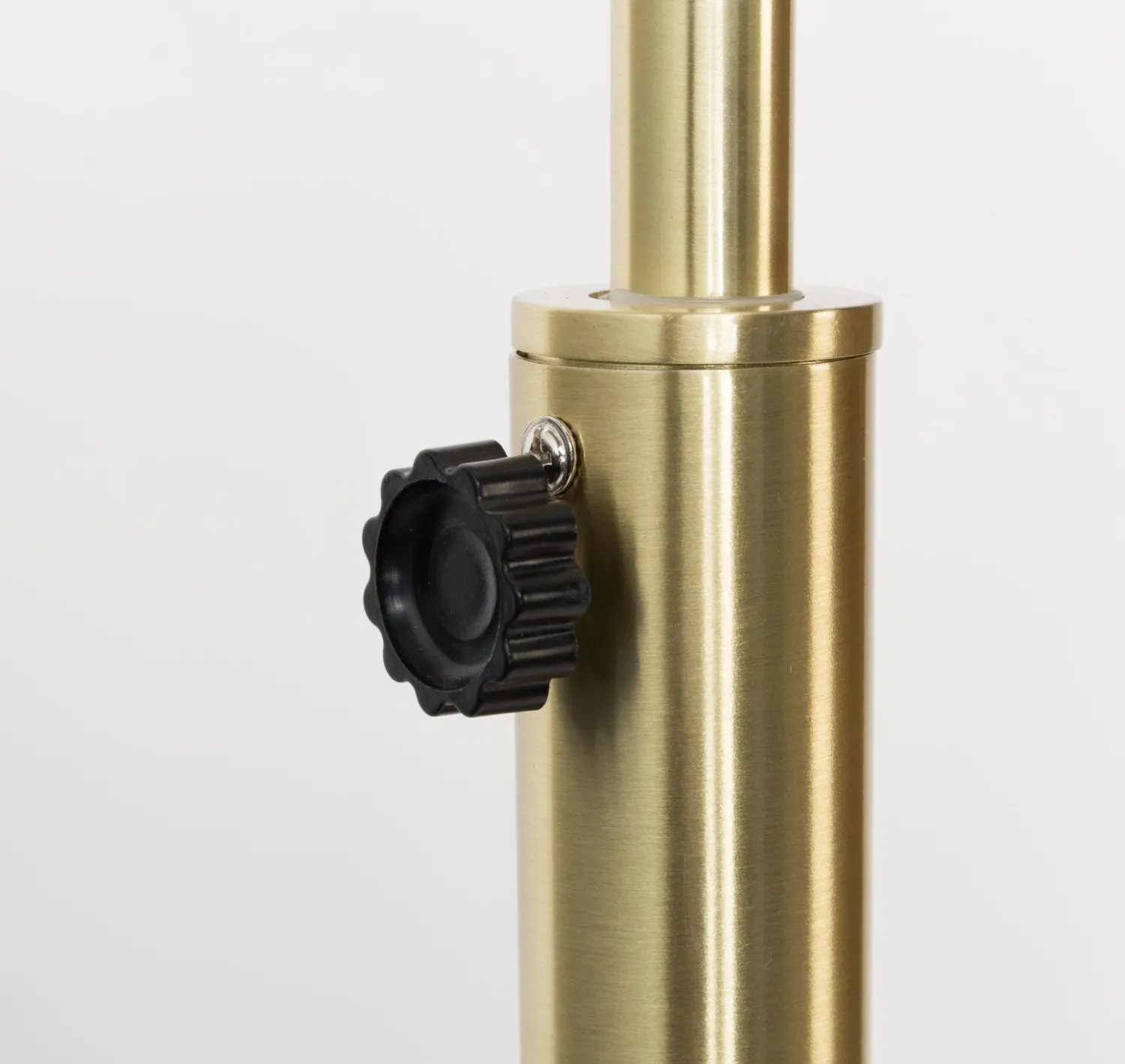 Vloerlampen|Vloerlampen-Zuiver Metal Bow Vloerlamp Brass
