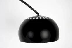 Moderne Vloerlampen|Vloerlampen-Zuiver Metal Bow Vloerlamp Black