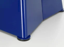 Poefjes & Krukjes-Vitra Metallique Tabouret Kruk Blue