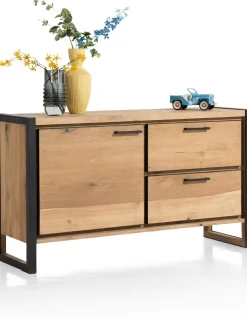 Dressoirs-Henders en Hazel Metalo Dressoir Railway brown