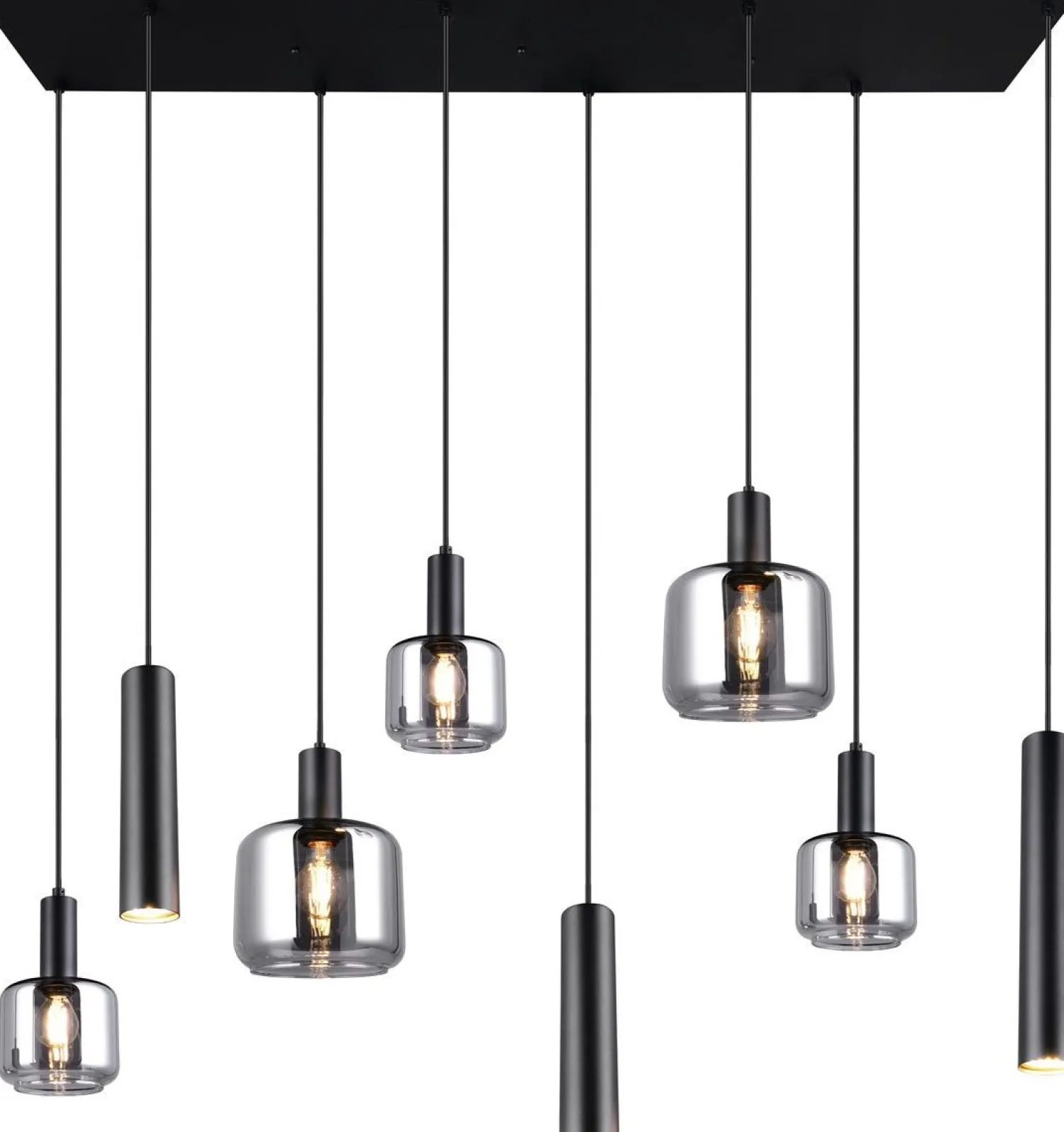 Hanglampen|Hanglampen-Trendhopper Metaro Hanglamp Zwart
