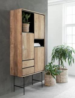 Boekenkasten-DTP Home Metropole Boekenkast Naturel