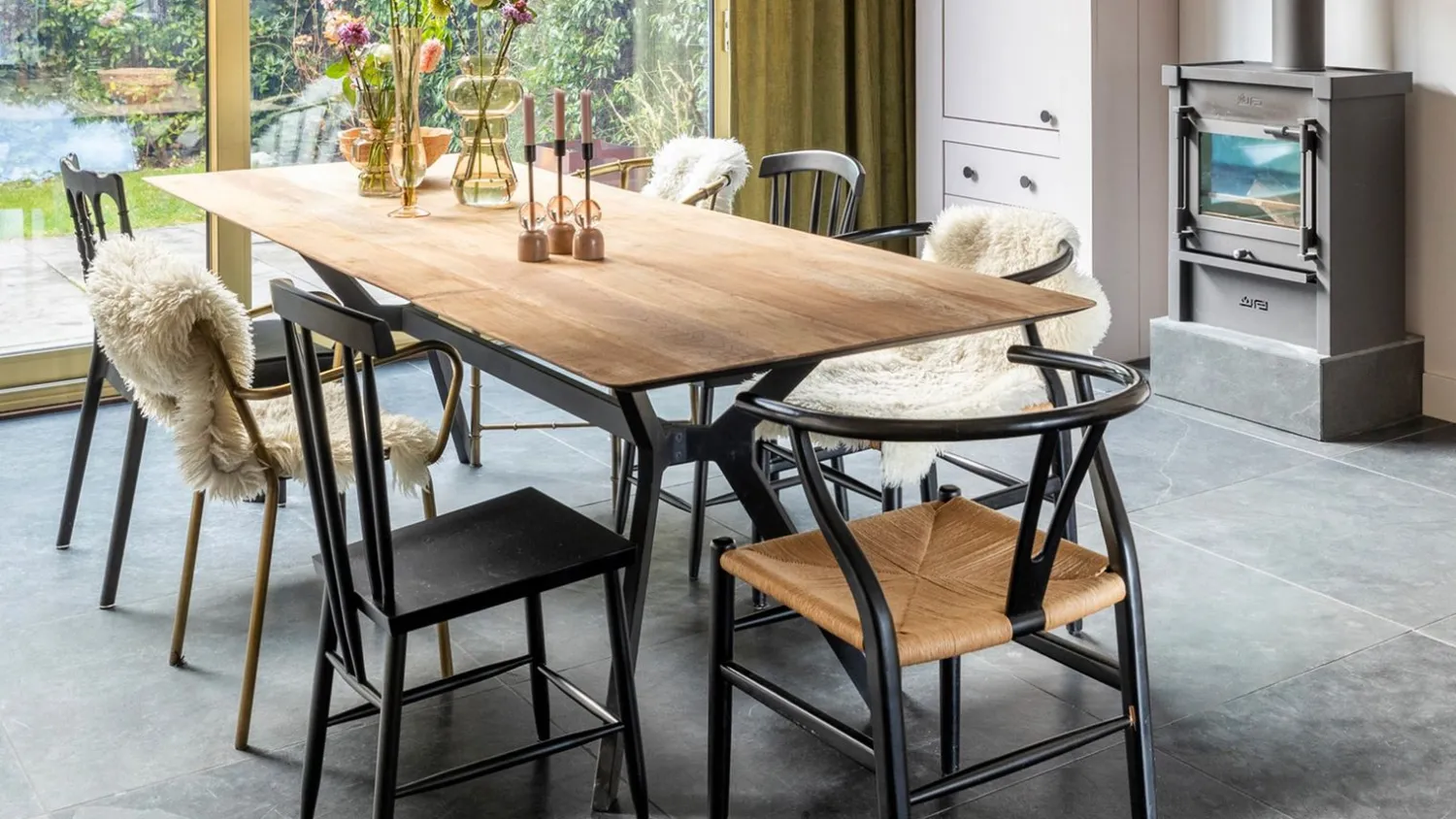 Houten Eettafels|Rechthoekige Eettafels-DTP Home Metropole Eettafel Natural