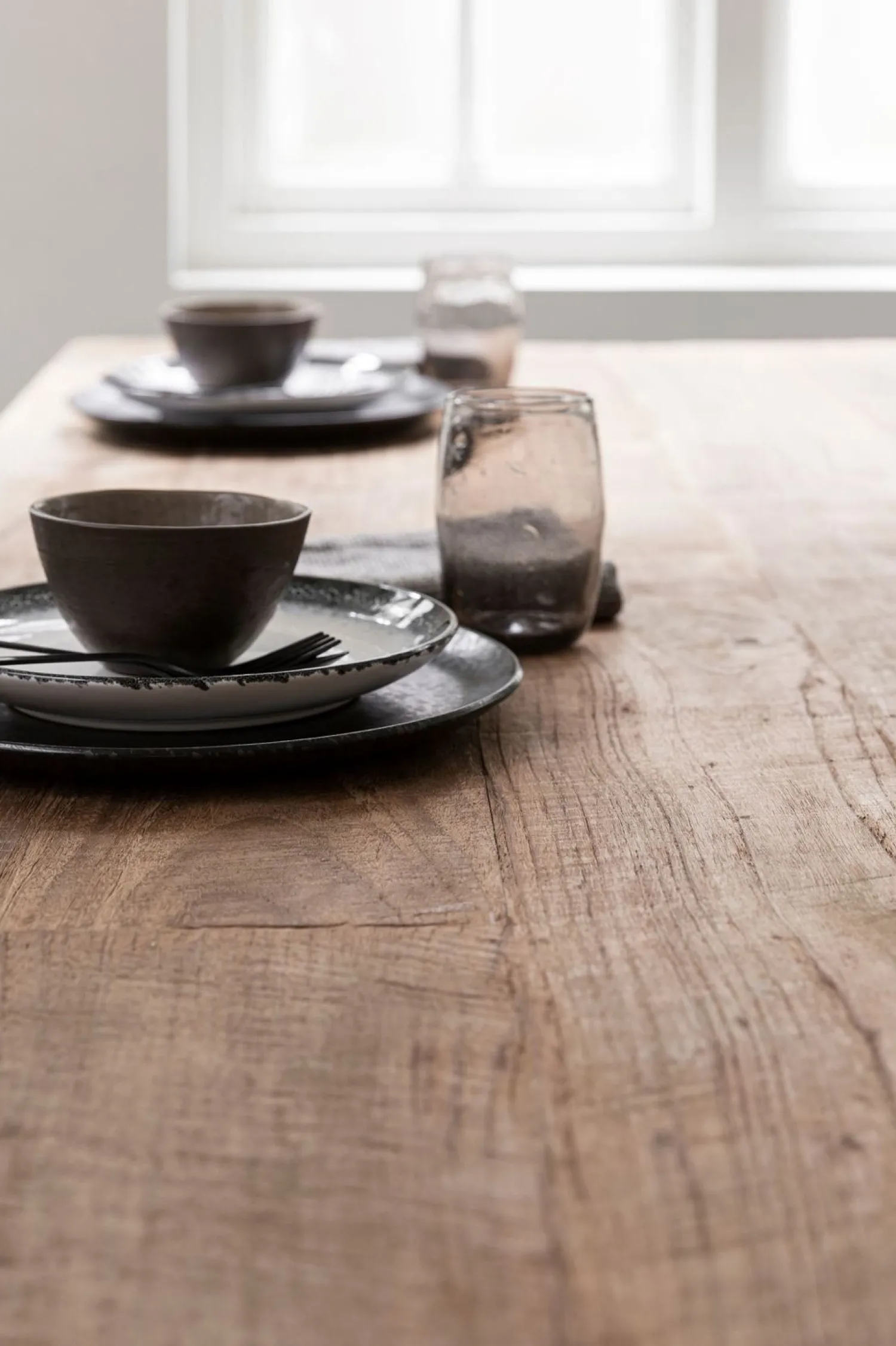 Houten Eettafels|Rechthoekige Eettafels-DTP Home Metropole Eettafel Natural