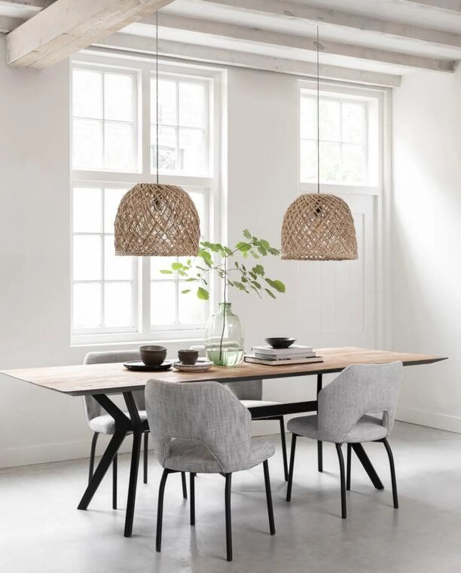 Houten Eettafels|Rechthoekige Eettafels-DTP Home Metropole Eettafel Natural