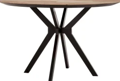 Houten Eettafels|Ronde Eettafels-DTP Home Metropole Rond Eettafel Natural