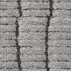 Vloerkleden|Rechthoekige Vloerkleden-Trendhopper Meza Vloerkleed Grijs