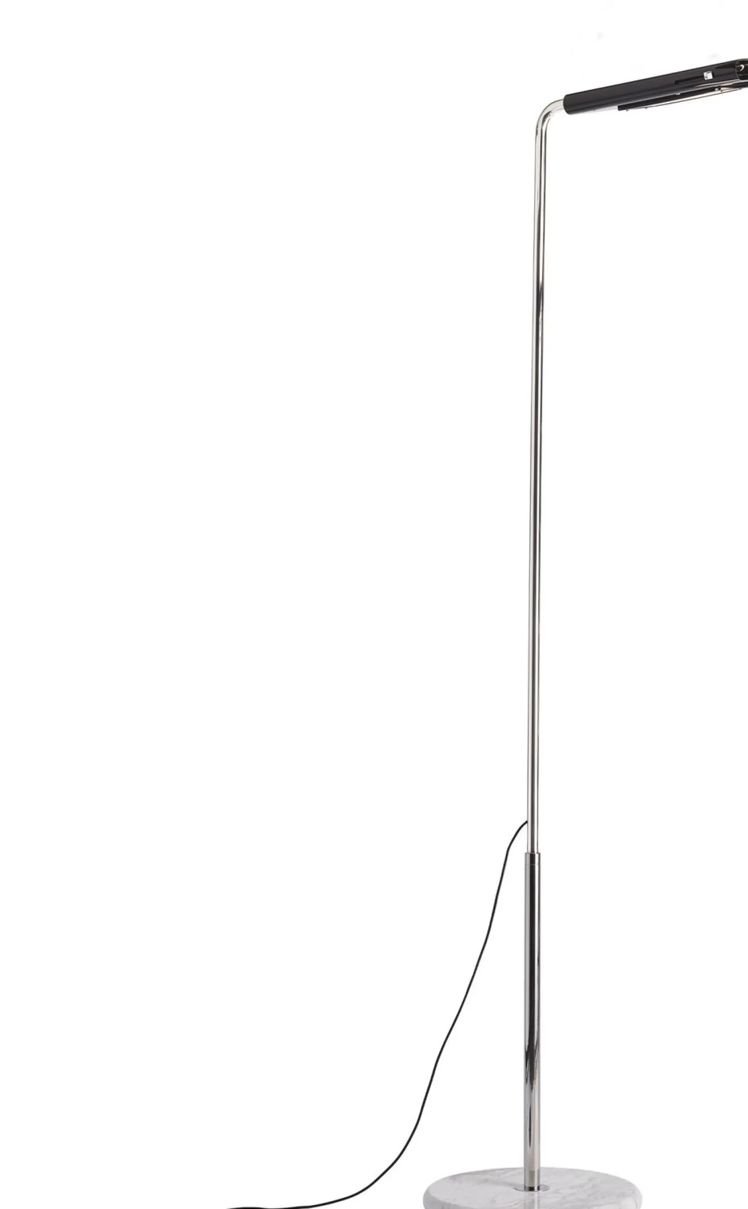 Moderne Vloerlampen|Vloerlampen-Eijerkamp Collectie Mezzaluna Vloerlamp Zwart