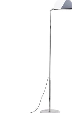 Moderne Vloerlampen|Vloerlampen-Eijerkamp Collectie Mezzaluna Vloerlamp Chroom