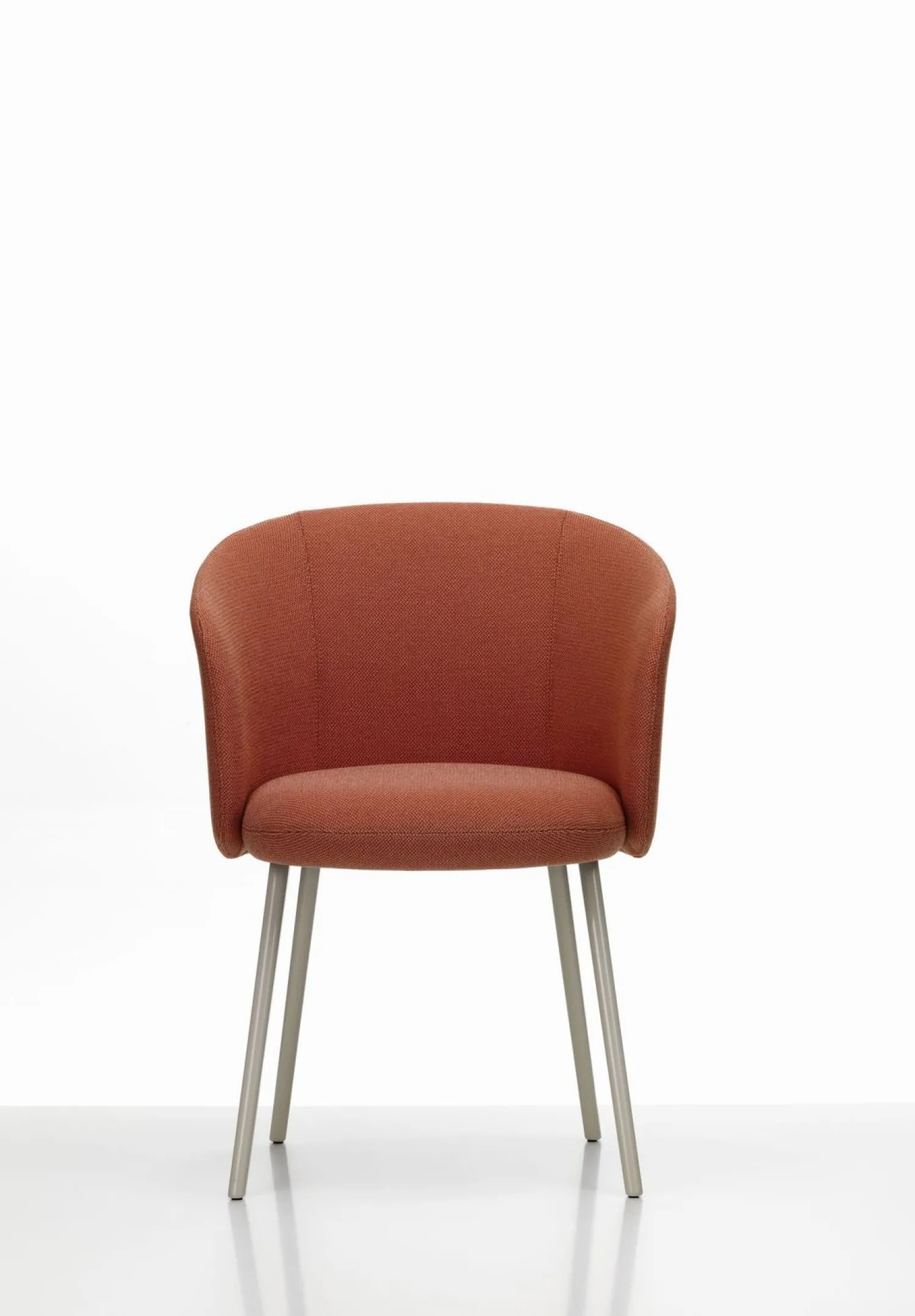 Design Stoelen|Eetkamerstoelen Met Armleuning-Vitra Mikado Eetkamerstoel Wit