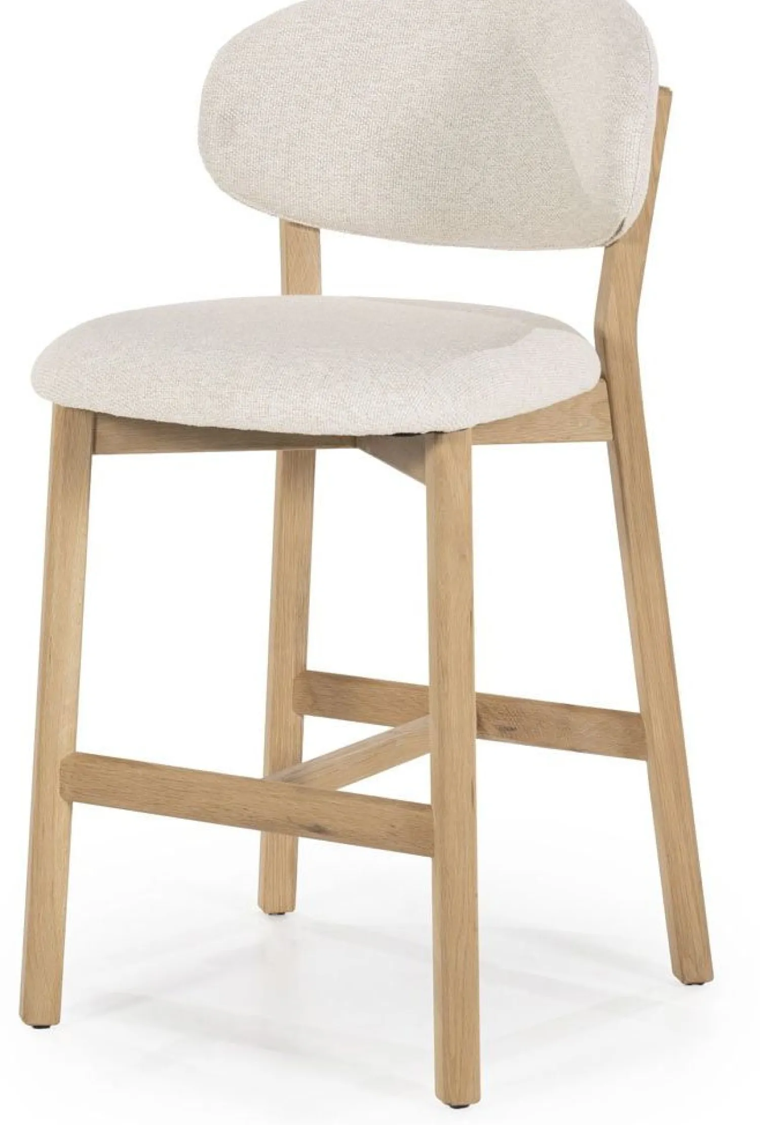Stoffen Barkrukken-Eleonora Mikky Barkruk Beige