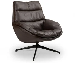 Draaifauteuils-Eijerkamp Collectie Mila Fauteuil Creme