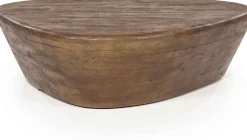 Houten Salontafels|Organische Salontafels-Eleonora Mila Salontafel Bruin