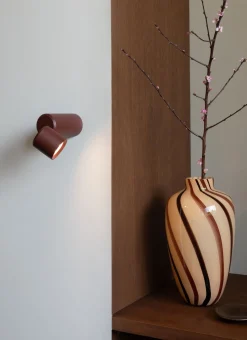 Moderne Tafellampen|Tafellampen-It's about RoMi Milan Tafellamp Burgundy