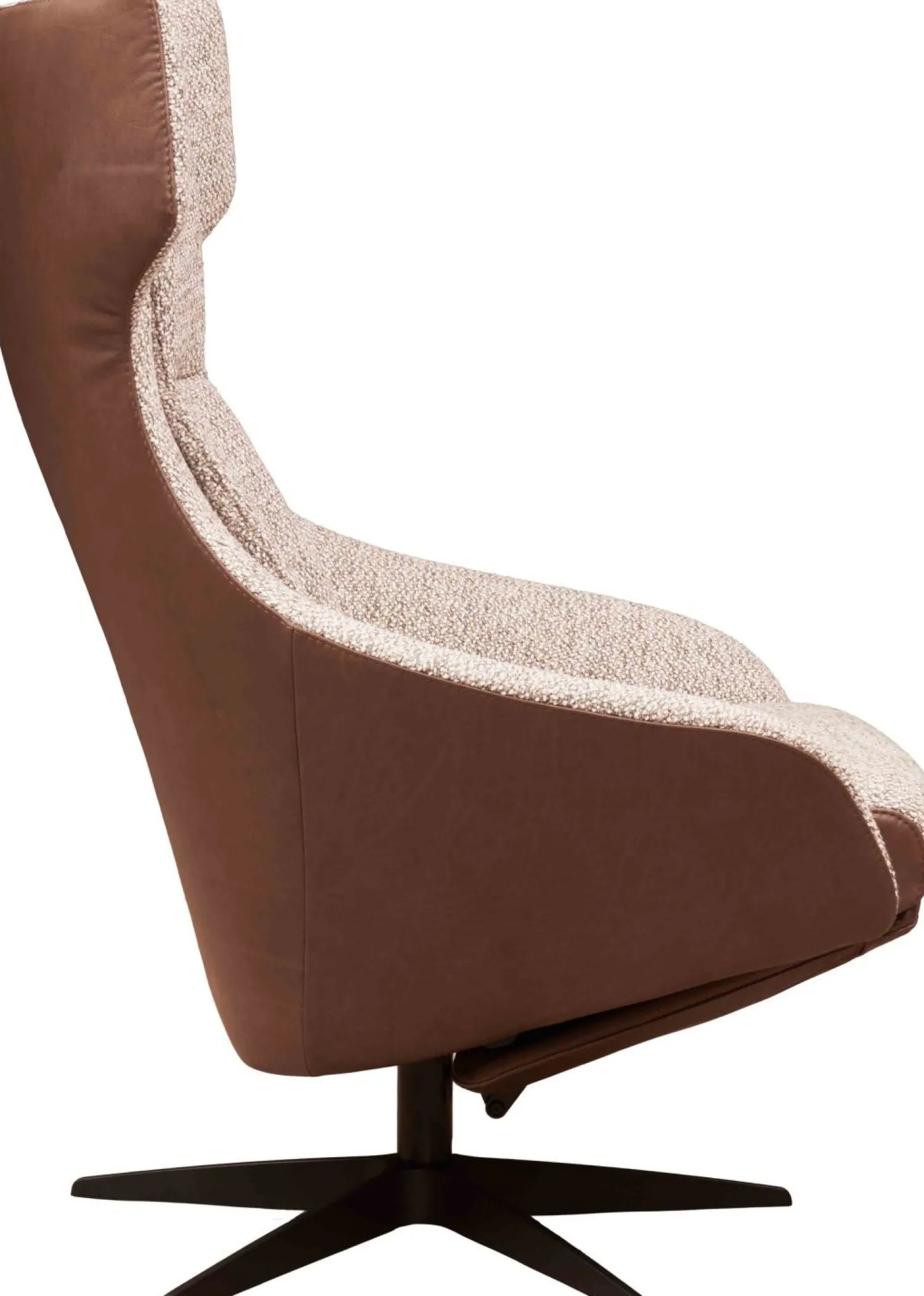 Leren Fauteuils|Relaxfauteuils-Eijerkamp Collectie Miles M Relaxfauteuil Grijs